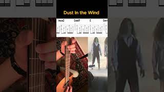 Dust In The Wind Guitar Tab and Tutorial - Kansas - How to Play Travis-Picking #guitar #fingerstyle