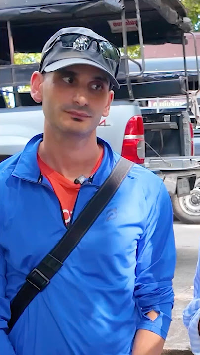 Eddie benar-benar melamun saat mendengar fakta sejarah Sara 😂 #thailand #travelvlog