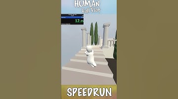 Human Fall Flat Mansion Speedrun #shorts