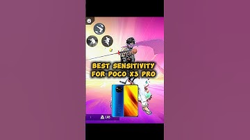 Poco x3 pro best sensitivity settings⚙️📱✅ | freefire best sensitivity settings📲⚙️| #freefire #shorts