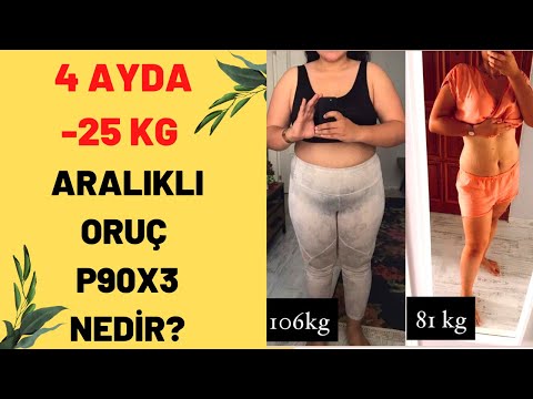 NASIL 4 AYDA 25 KG VERDİM | P90X3 NEDİR ? NASIL YAPILIR ?