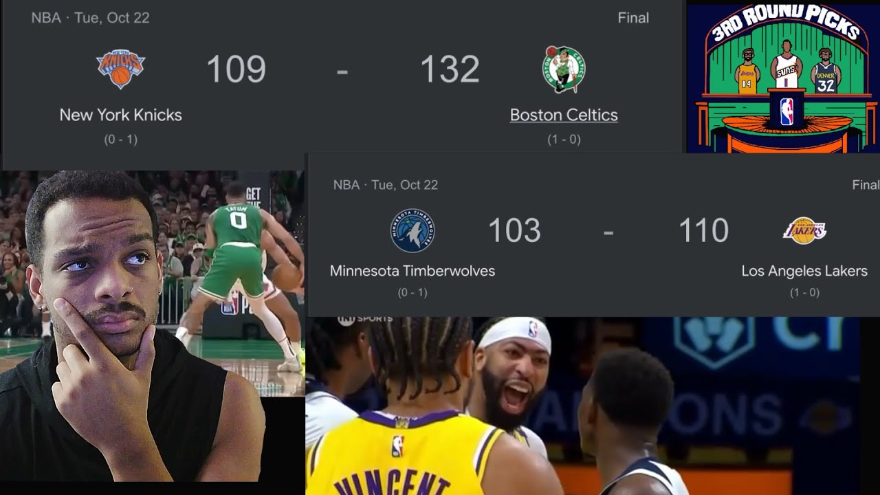 Recapping Opening Night of the NBA Season| 3rd Round Picks Podcast Episode 2