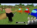 Return of Alien Among Us Impostors in Minecraft - Coffin Meme