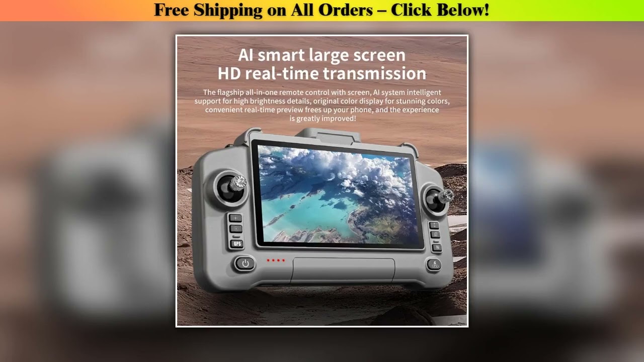 New Drone SG603Pro with Remote Control Big Screen Hd Camera  Avoids Obstacles Foldable Brushless