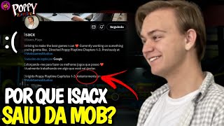 Por Que ISACX Um Dos CRIADORES De Poppy SAIU Da Mob Entertainment? Vai Prejudicar A Empresa? Entenda