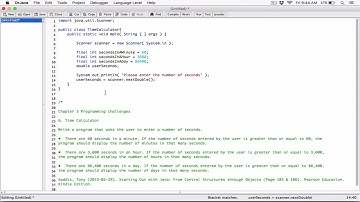 3.6. (Part 1) Time Calculator - Java