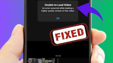 kan de video niet laden er is een fout opgetreden bij het laden van een versie van deze video van...
