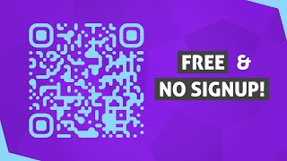 How To Create A Custom QR Code For Free - No Sign Up