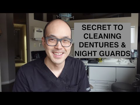 Cleaning Dentures and Night Guards