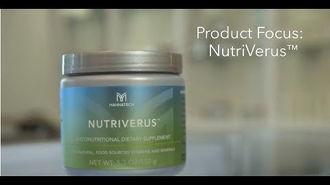 Product Focus:  NutriVerus