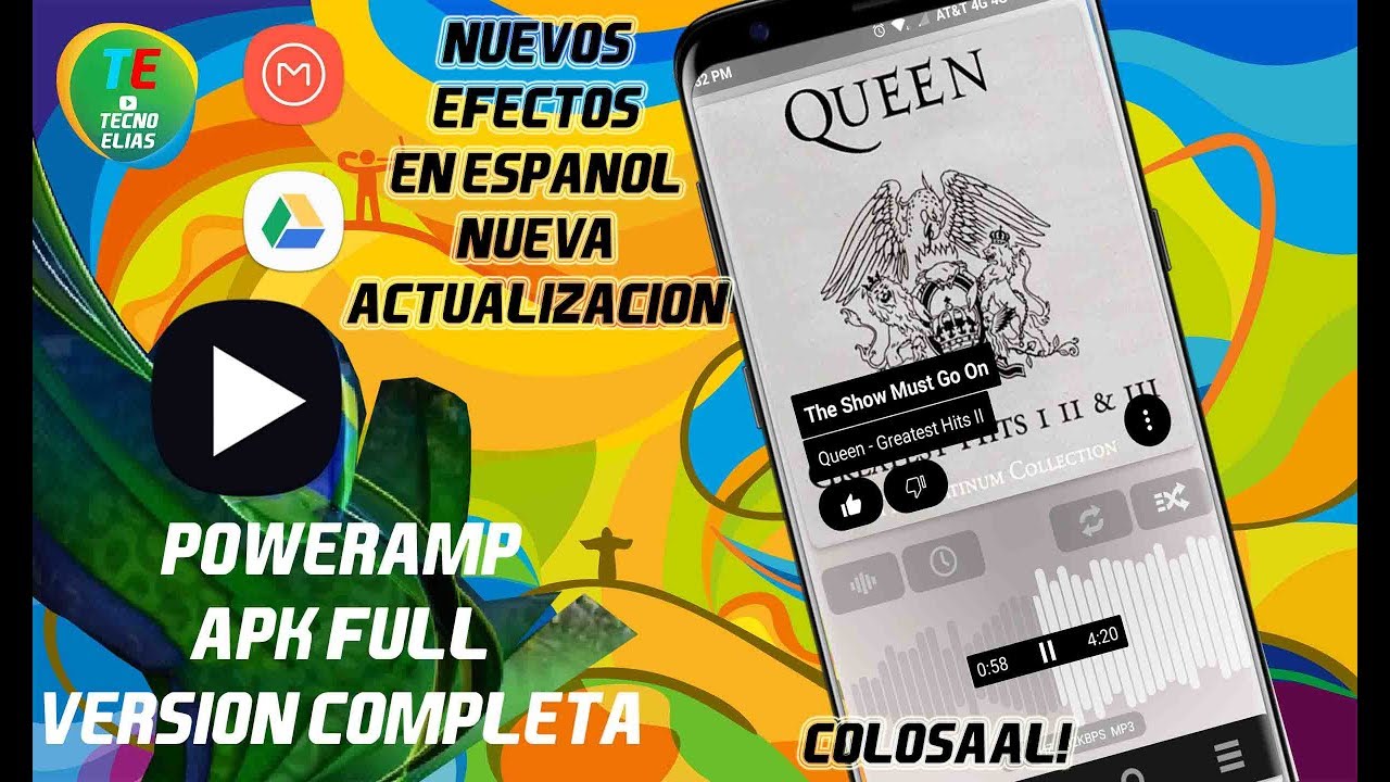 Poweramp APK FULL v3 Version Completa Bugs Arreglados En Español COOOLOSAL! YouTube