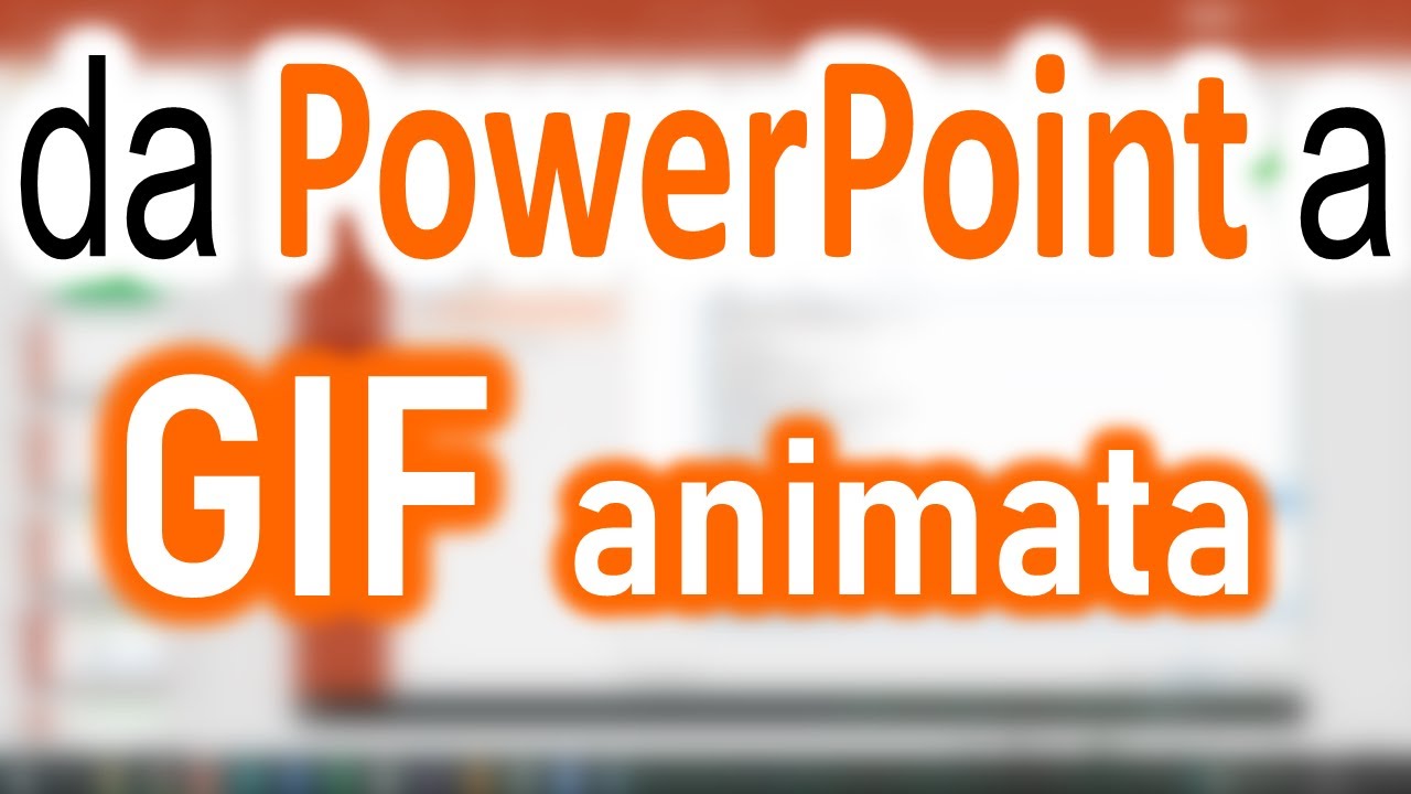 Creare Animate Con Powerpoint Youtube