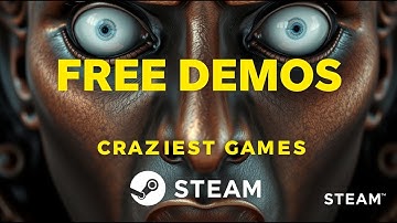 Playing the wildest Free Steam Game Demos!!!!