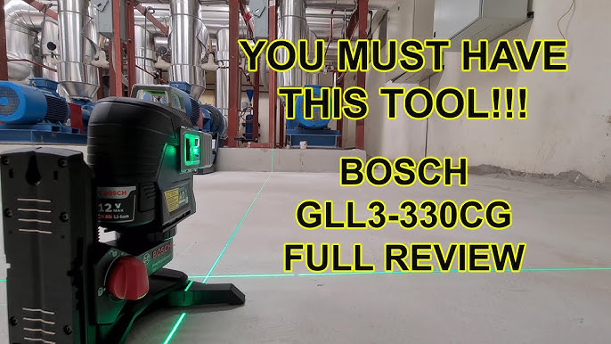 TEST ✓ Bosch pro - Support laser RM3 - La pause café de bichonTV 