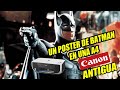Poster de Batman Returns en una Impresora Multifuncional Antigua Canon