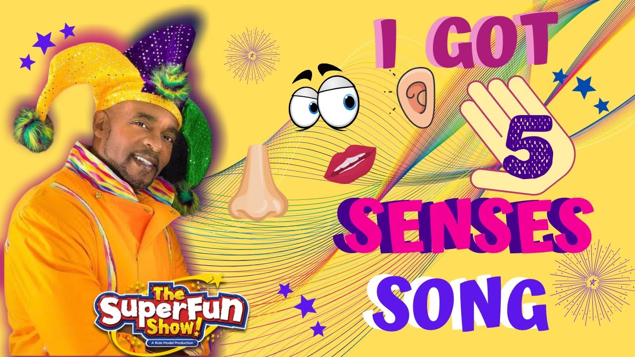 Learn The Five Senses | Kids Song & Dance - YouTube