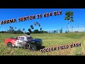 Arrma Senton 3s 4x4 BLX Soccer Field RC Bash | 🌋RC Action Hawaii🌴 RC Short Course Truck