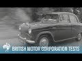 British Car Trials on The Autobahn: Tests Such As These | British Pathé