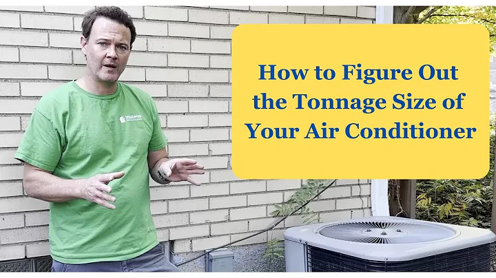 How to Figure Out the Tonnage Size of your Air Conditioner