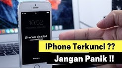 Cara Membuka iPhone yang Terkunci (iPhone is Disabled) - Durasi: 4.10. 