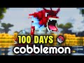 I spent 100 days in cobblemon and battled to the death