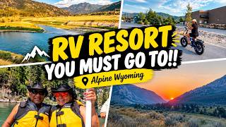ALPINE WYOMING RV RESORT + CRAZY WATER RAFT RIDE | GPOPS & GIGI