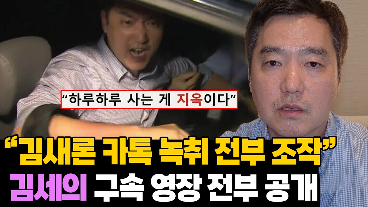 김새론 카톡, 녹취 전부 조작.. 김세의 구속 영장 전부 살펴보니.. - 기타 국내 드라마 갤러리