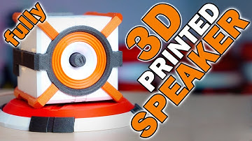Can we print EVERYTHING in a speaker? Trying Polymate3D
