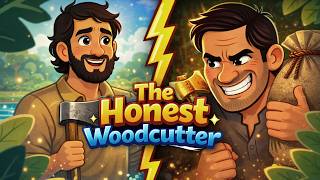 The Honest Woodcutter | Moral Story for Kids | Bedtime Story for Children