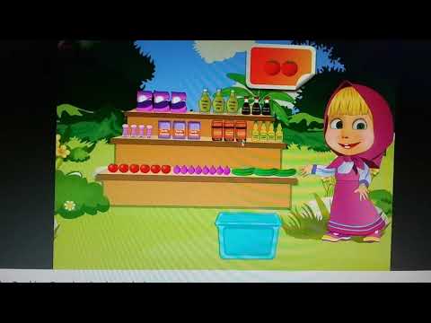 Masha Cooking Russian Garden Salad Gameplay On Y8 From Masha And The Bear