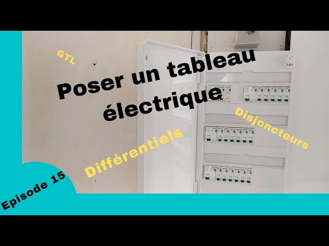 ep 15  installer un TABLEAU ÉLECTRIQUE en 30 minutes. électricité part 2