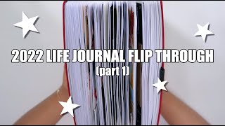 2022 life journal flip through 📔| january to may 2022