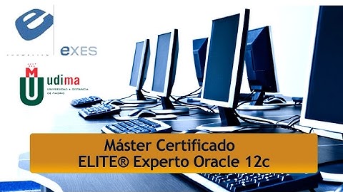 MASTER CERTIFICADO ELITE® EXPERTO ORACLE 12c