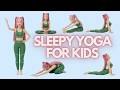 Sleepy Yoga for Kids 🌙 | Relax &amp; Fall Asleep | Mira Yoga