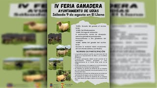 IV Feria Ganadera Ayuntamiento de Udías| El Llano (09/08/2025)