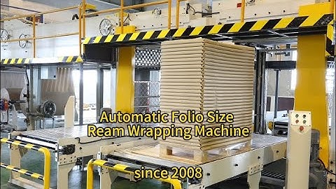 Automatic Folio size ream wrapping machine ， SALES1@ZLLIU.CN