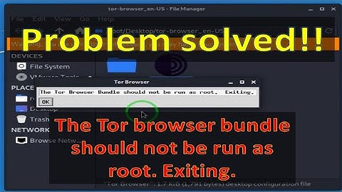 The Tor Browser Bundle should Not Be Run As Root Problem Solved |pirvs| rvs hackers |technical hacks