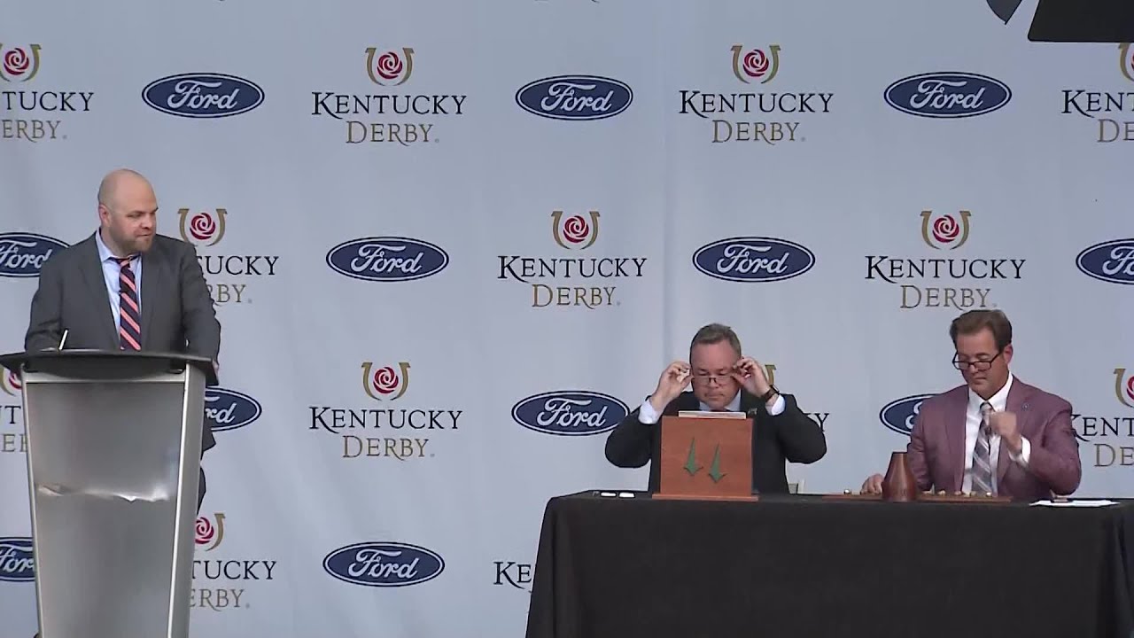 150th Kentucky Derby and Oaks post position draws - YouTube