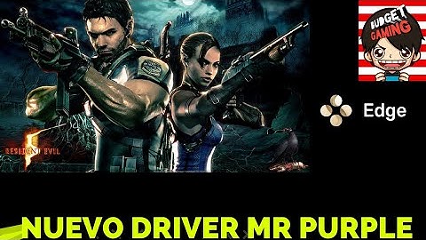 🔥RESIDENT EVIL 5 + SKYLINE + NUEVO DRIVER MR PURPLE 23.3.0 A7XX #retrogaming #retrogames #gamers