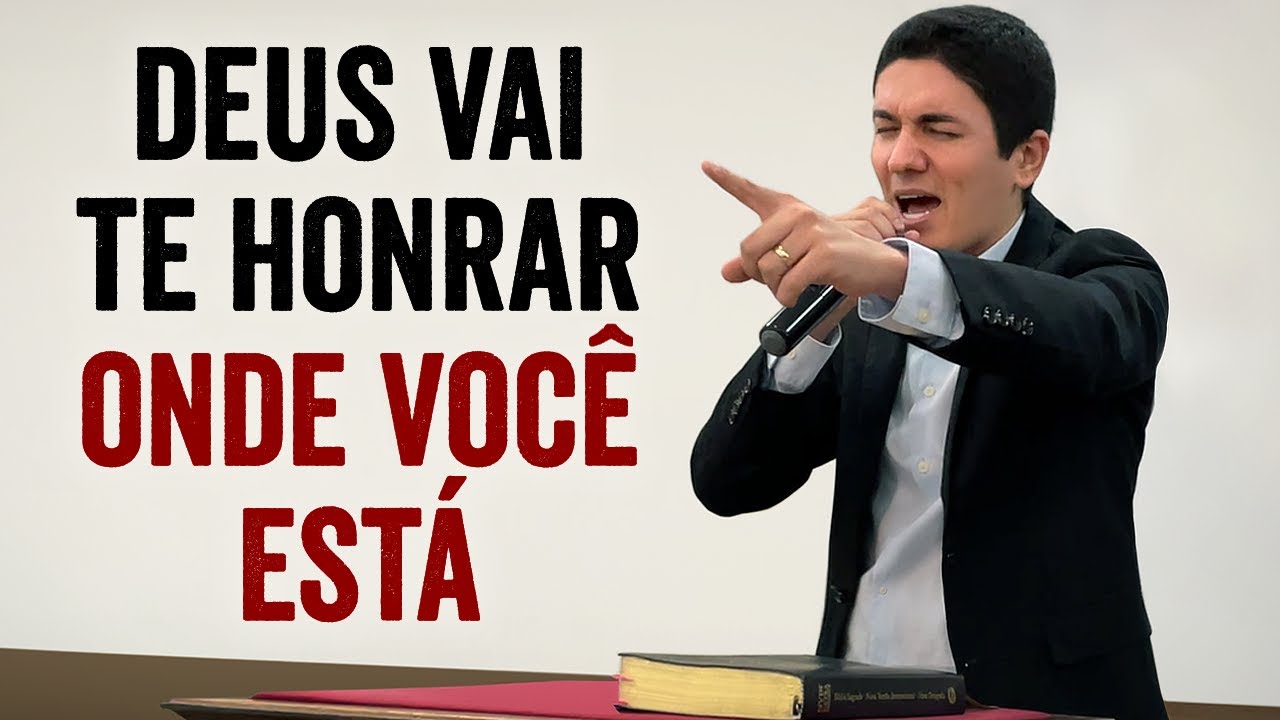 NINGUÉM VAI FRUSTAR OS PLANOS DE DEUS NA SUA VIDA – Pregação Impactante