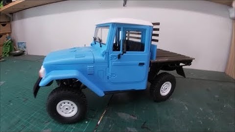 Wpl C44KM Toyota BJ40 custom build 4x4 truck