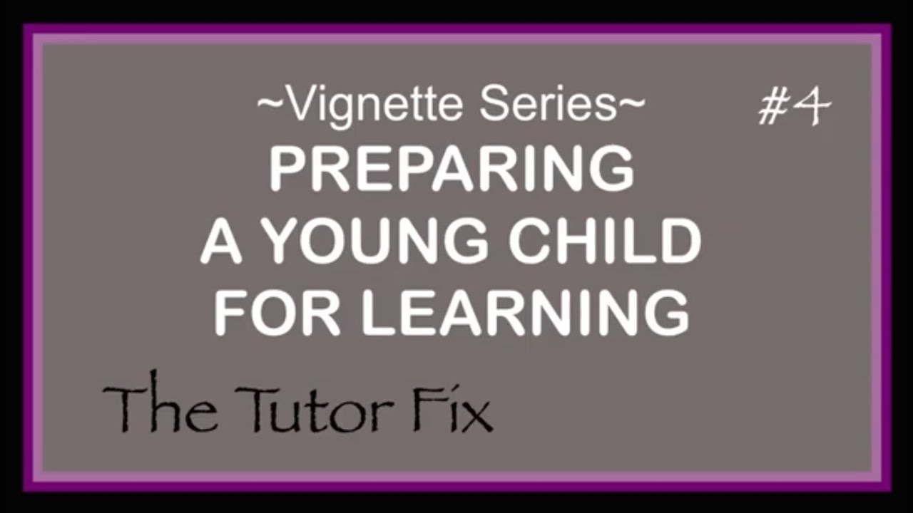 Kindergartner Skills--Preparing a Young Student for Learning #4