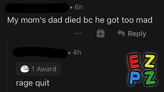 r/Cursedcomments · rage quit