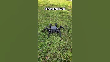 3D Printed RC Hexapod Spider Robot #arduino #hexapod #robot