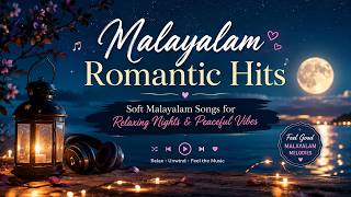 Malayalam Romantic Hits 🌙 Soft Malayalam Songs for Relaxing Nights & Peaceful Vibes screenshot 1