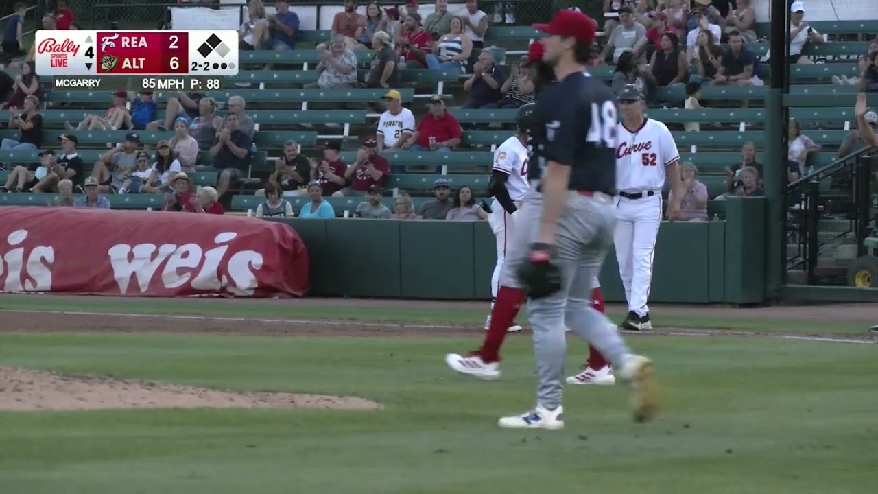 Altoona Curve vs Reading Fightin' Phils Highlights - August 24, 2025