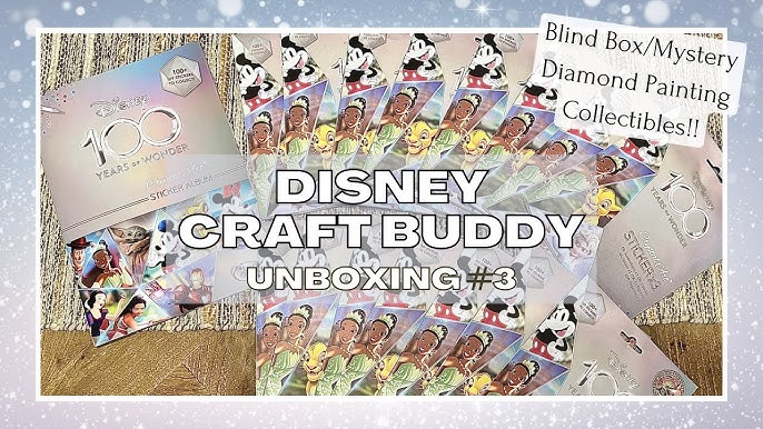 Craft Buddy - Disney 100 Crystal Art Sticker Pack