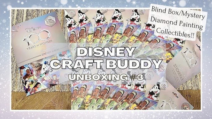 Sticker broderie Diamant - Pochette de 3 stickers 100 ans Disney