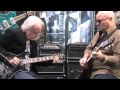 Brad whitford and ronnie montrose  namm 2011  premier builders guild