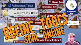 REFINE TOOLS SEAL ONLINE (NEWBIE GUIDE)